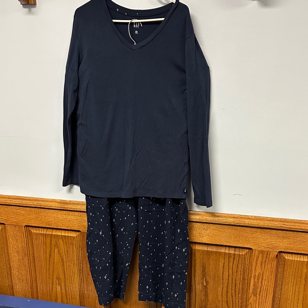 GAP Dark Blue Starry women’s Pajama Set
